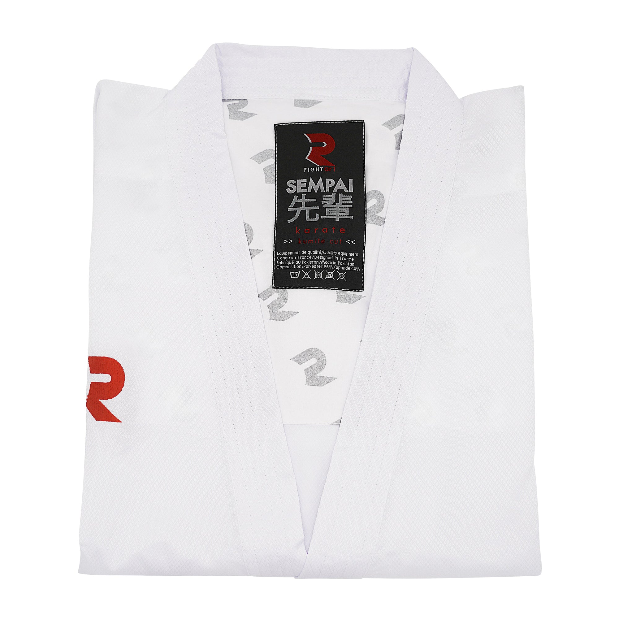 KARATEGI SEMPAI KUMITE WKF BLANCO  FIGHT ART