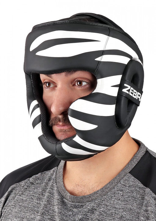 CASCO ZEBRA FITNESS PU NEGRO