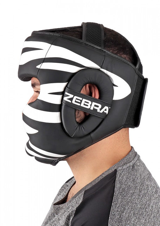 CASCO ZEBRA FITNESS PU NEGRO
