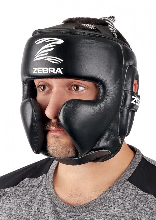 CASCO ZEBRA PRO SPARRING CUERO