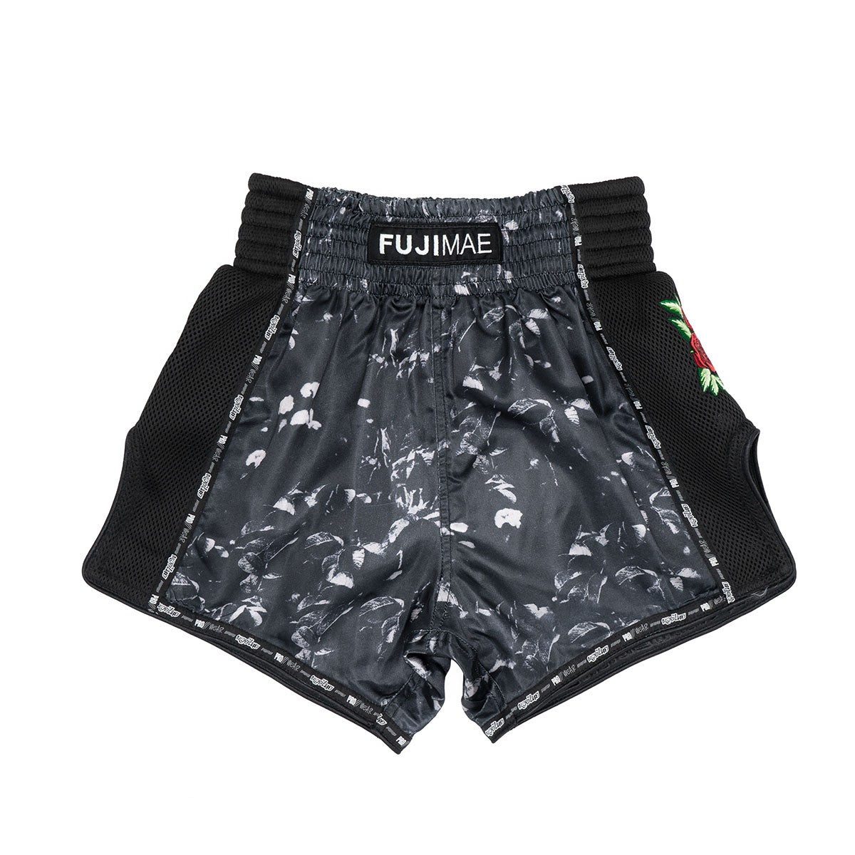 SHORTS MUAY THAI PROWEAR PRINT NEGRO/BLANCO