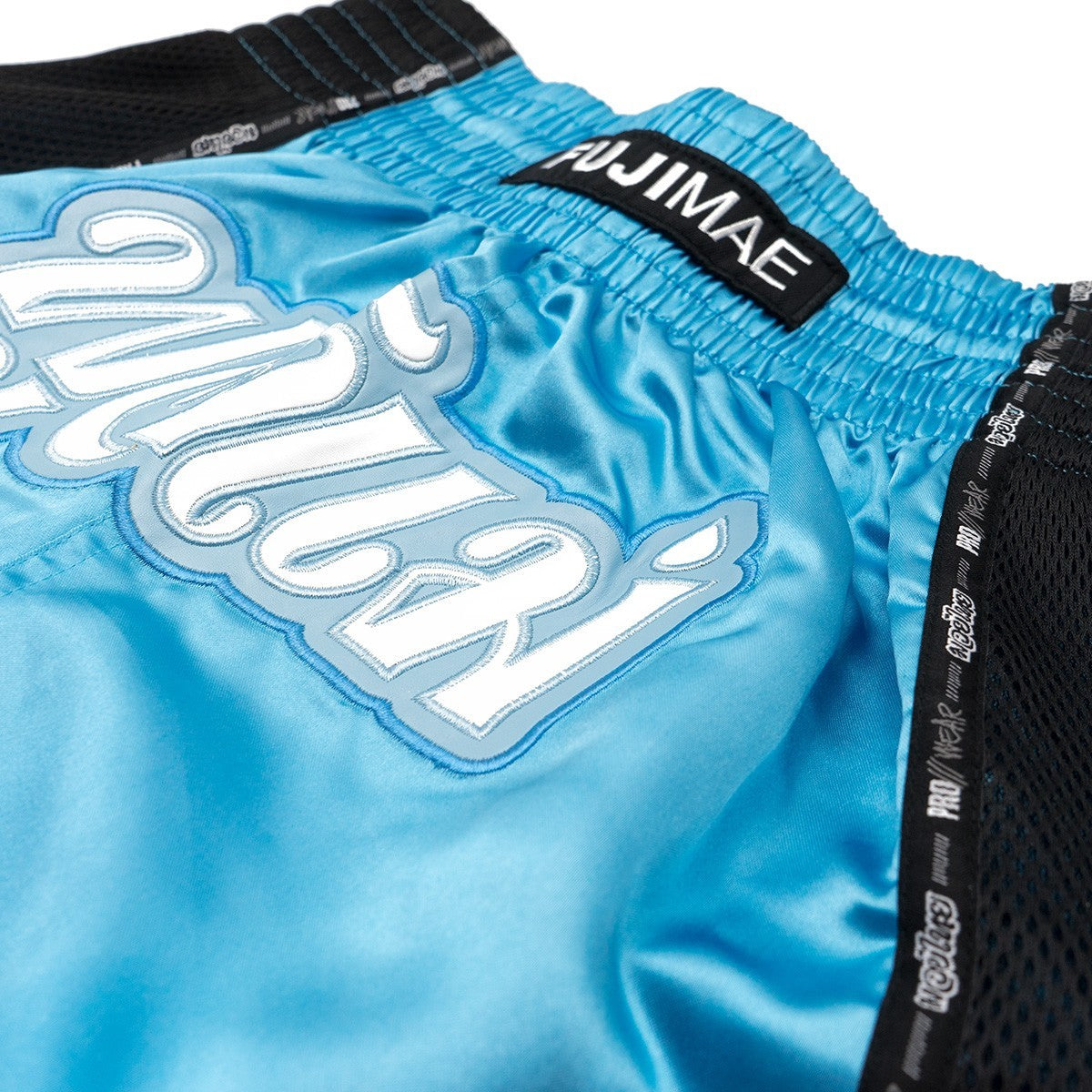 SHORTS MUAY THAI PROWEAR AZUL/BLANCO