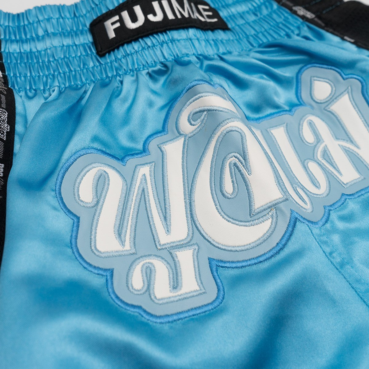SHORTS MUAY THAI PROWEAR AZUL/BLANCO