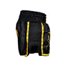 SHORTS MUAY THAI "PANTHER" NEGRO/AMARILLO NKL