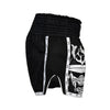 SHORTS MUAY THAI "SAMURAI" NEGRO/BLANCO NKL