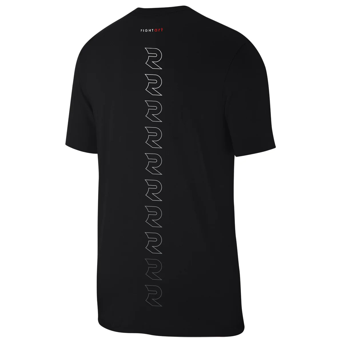 Camiseta Negra SPINE FIGHT ART