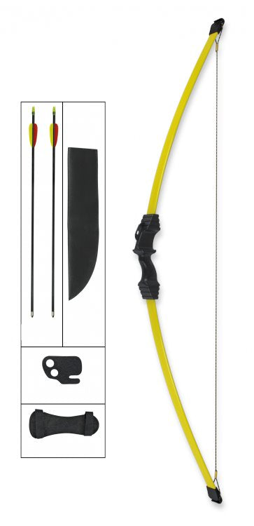 ARCO KIT INICIACION RECURVO 15 LBS Amarillo