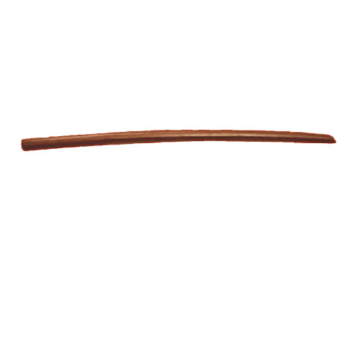 Bokken de ramín marrón con tsuba