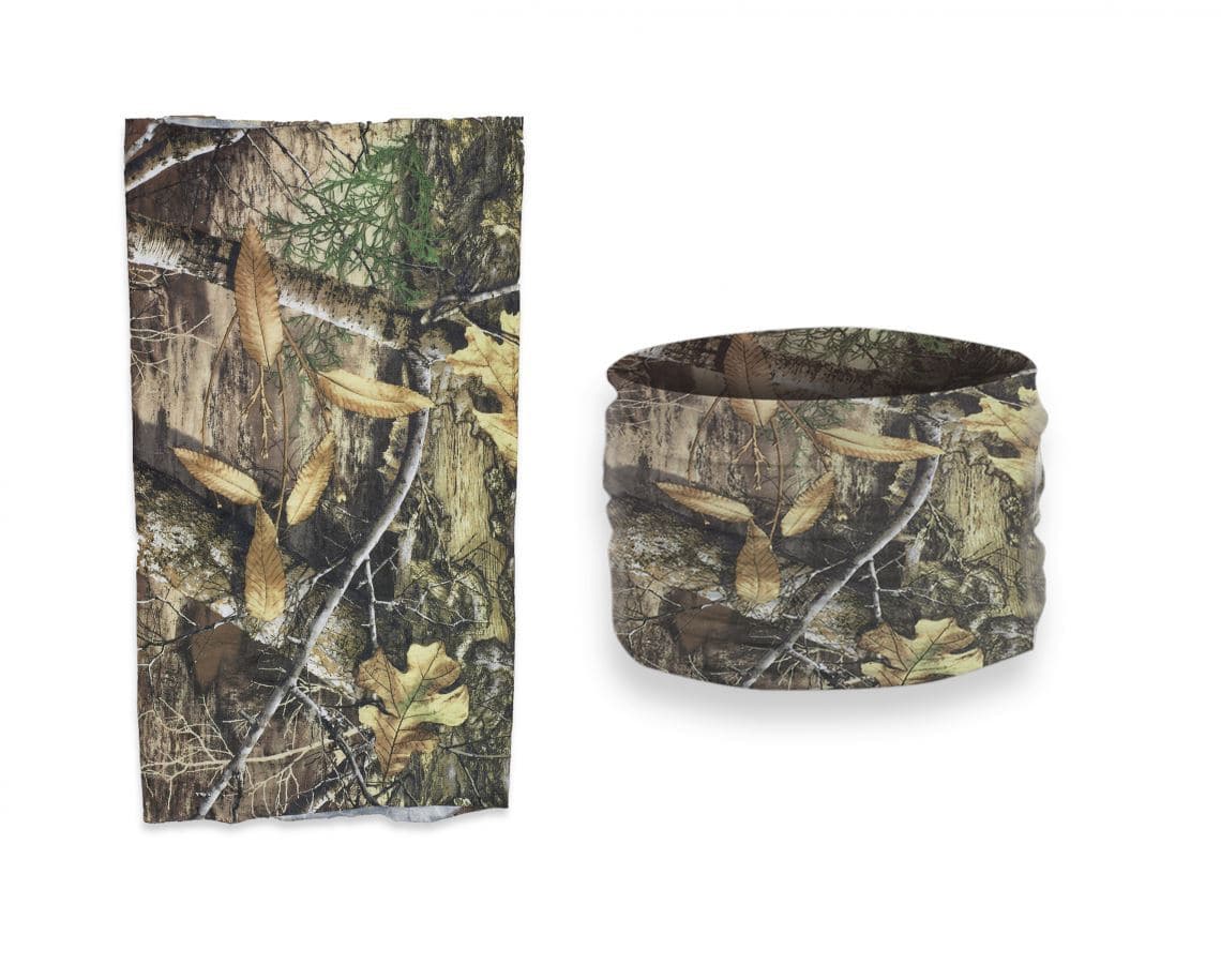 Braga polar fina camuflaje arbol