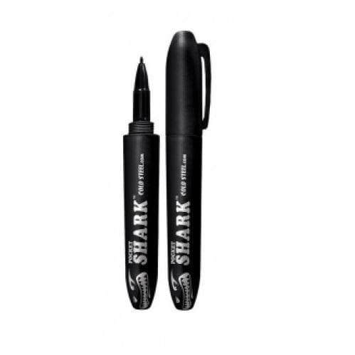 Cold Steel Pocket Shark – High-Impact Plastic Self-Defense Tool / Permanent Marker