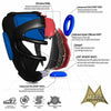 Casco Boxeo Máscara “Mask”   HGX-T1 Azul