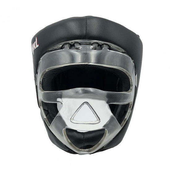 Casco de Boxeo con Máscara Code Piel Búfalo