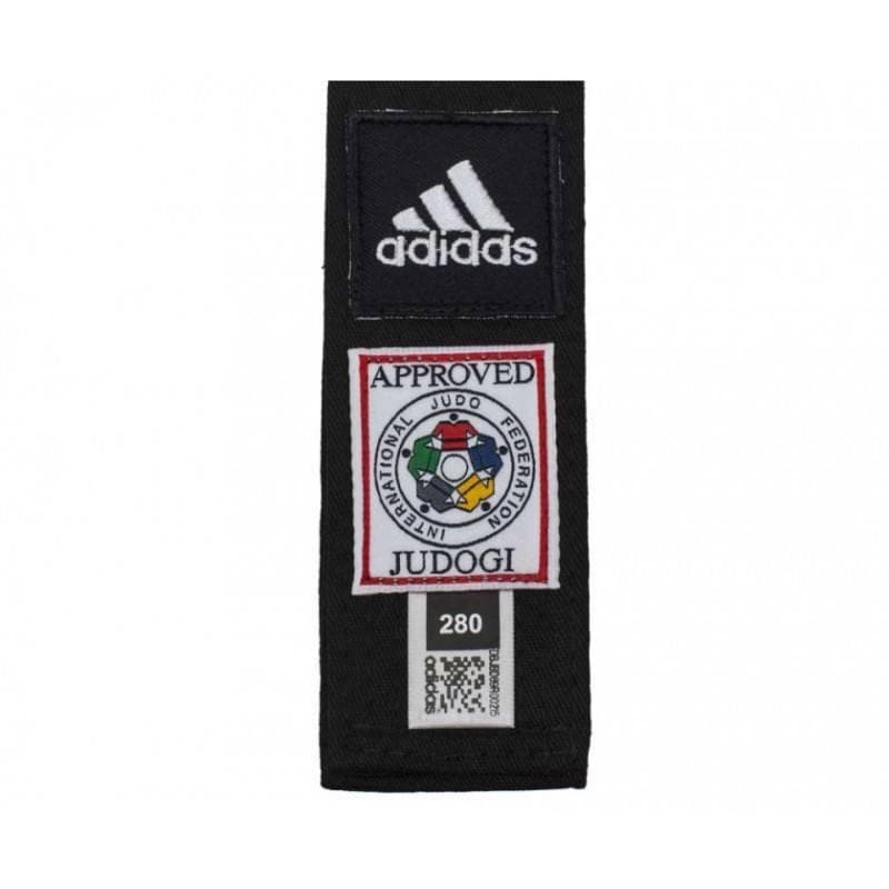 Cinto Negro ADIDAS ELITE Logo IJF 2015