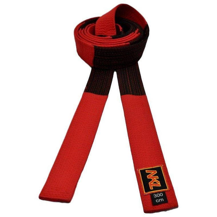 Cinturón Judo especial rojo-negro 5º Dan