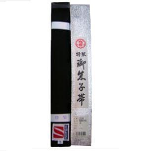 Cinturón Negro con Caja KUSAKURA Fabricado en Japón