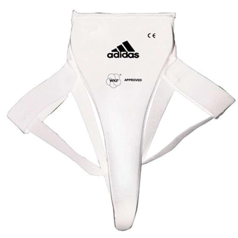 Coquilla Negra de Karate Adidas Femenina WKF homologada