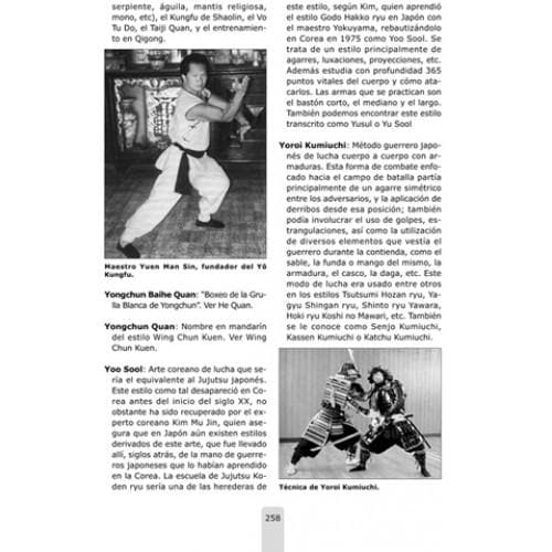 DICCIONARIO DE ESTILOS DE ARTES MARCIALES