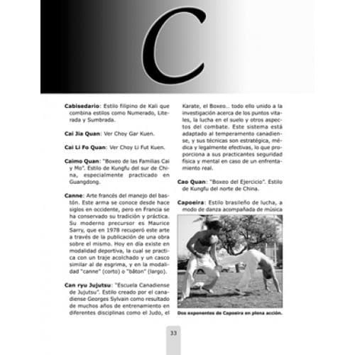 DICCIONARIO DE ESTILOS DE ARTES MARCIALES