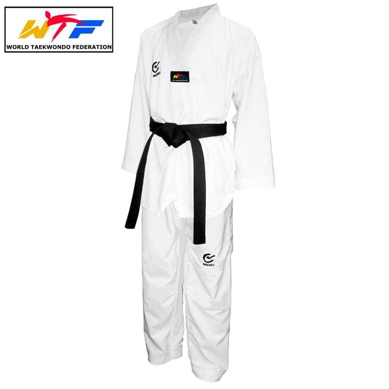 Dobok Taekwondo Homologado WT Cuello Blanco
