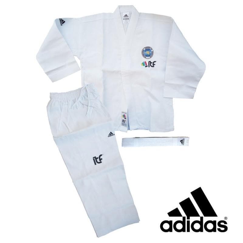 comportarse Perforar doce Dobok Taekwondo itf adidas estudiante/iniciación homologado - Solo Artes  Marciales