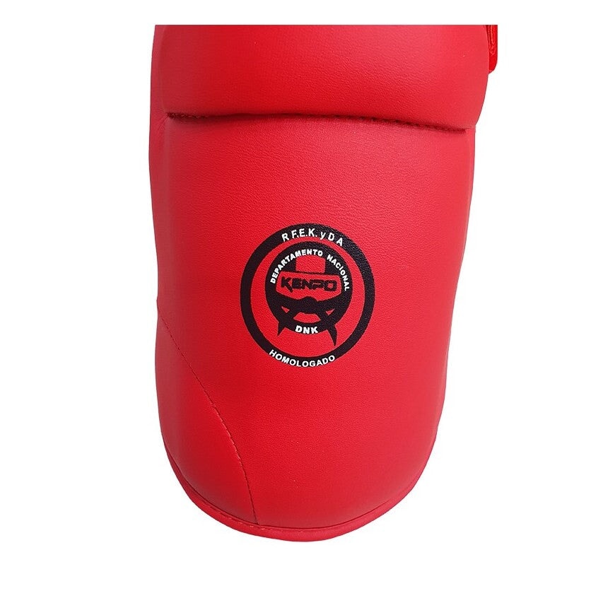 ESPINILLERA KENPO Homologado Roja