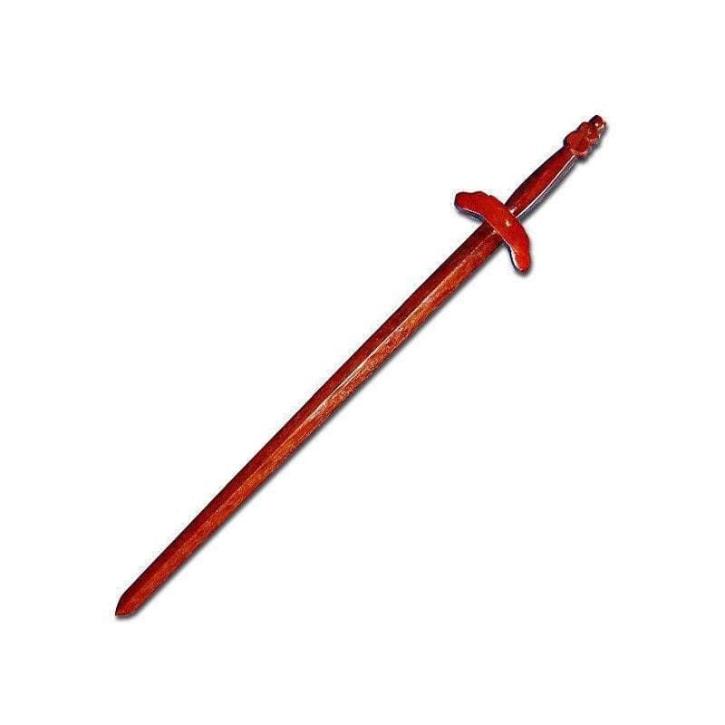 Armas De Entrenamiento - Espada Thai Chi De Madera Roja