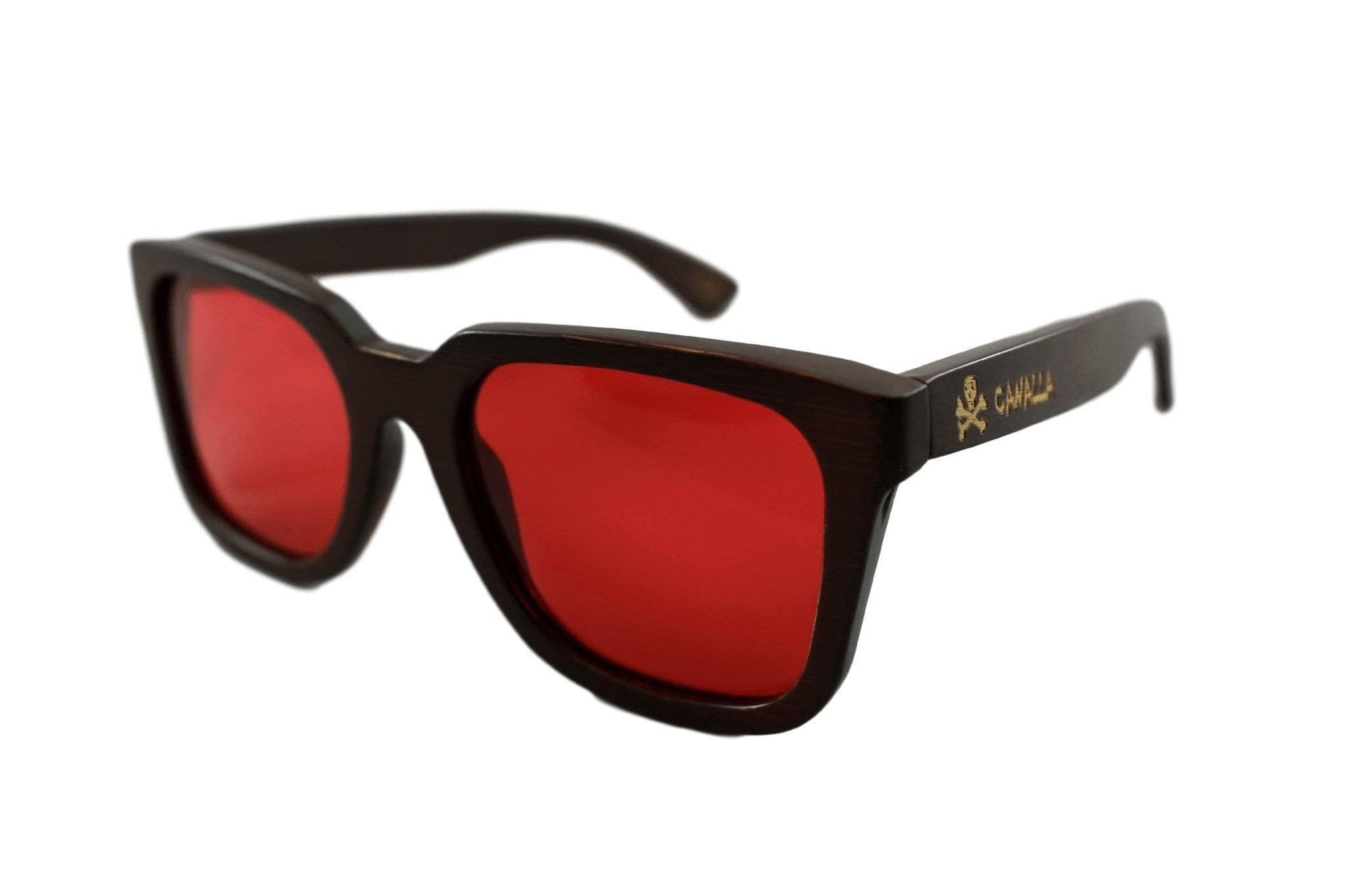 Gafas Madera CANALLAStyle Wood Red Polarized