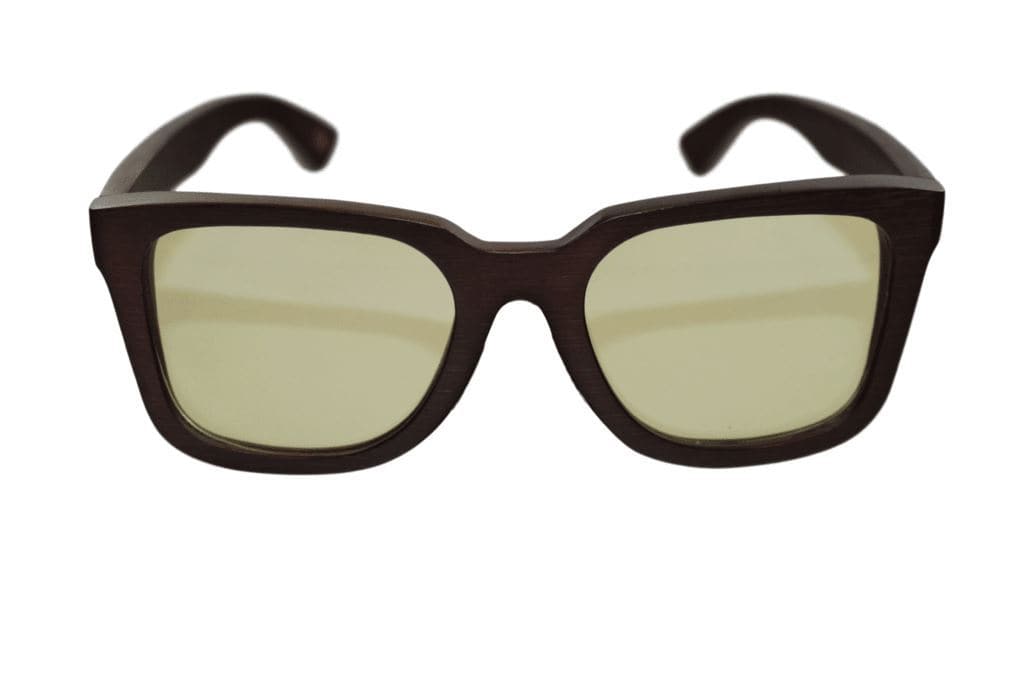 Gafas Madera CANALLAStyle Wood Yellow Rider Polarized