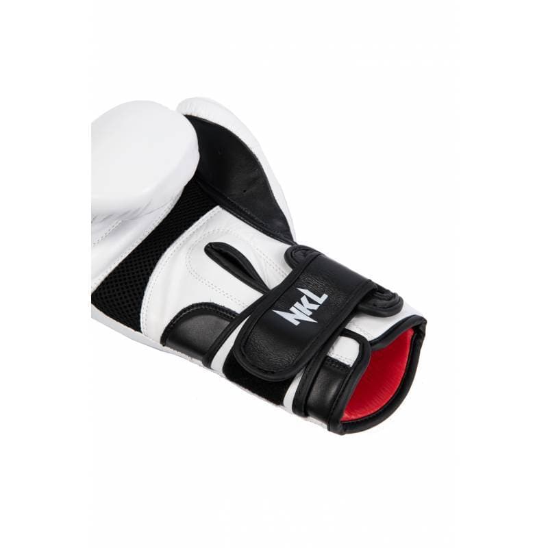 Guantes Boxeo BLACK DOG 2.0 Blanco y Negro