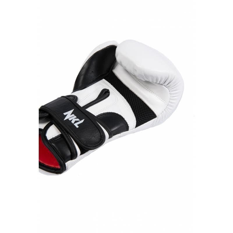 Guantes Boxeo BLACK DOG 2.0 Blanco y Negro