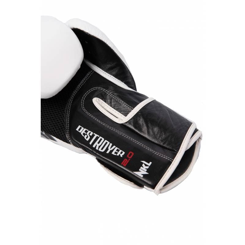 Guantes Boxeo DESTROYER 2.0 Blanco / Negro