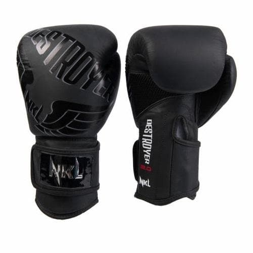 Guantes Boxeo DESTROYER 2.0  Negro Mate