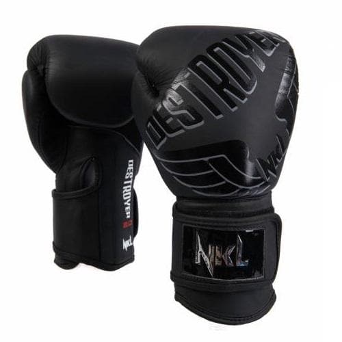 Guantes Boxeo DESTROYER 2.0  Negro Mate