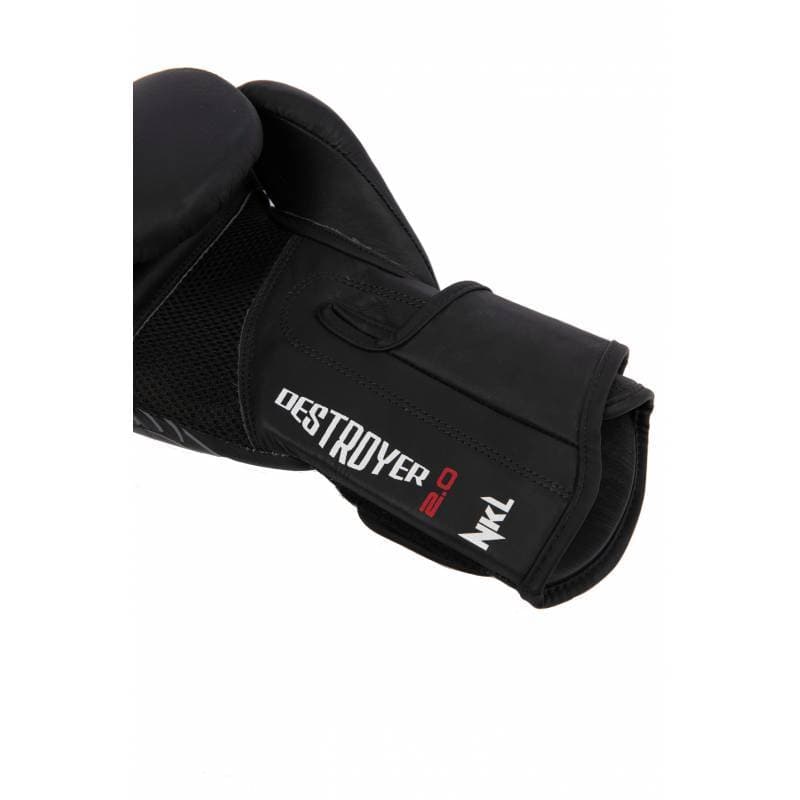 Guantes Boxeo DESTROYER 2.0  Negro Mate