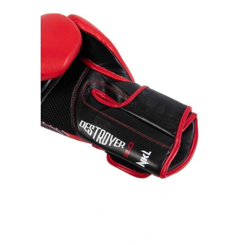 Guantes Boxeo DESTROYER 2.0 Rojo / Negro