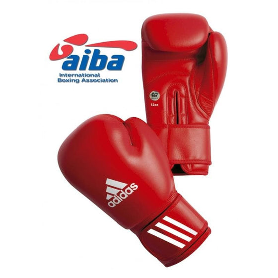 Guantes de Boxeo Rojo Adidas Homologado AIBA