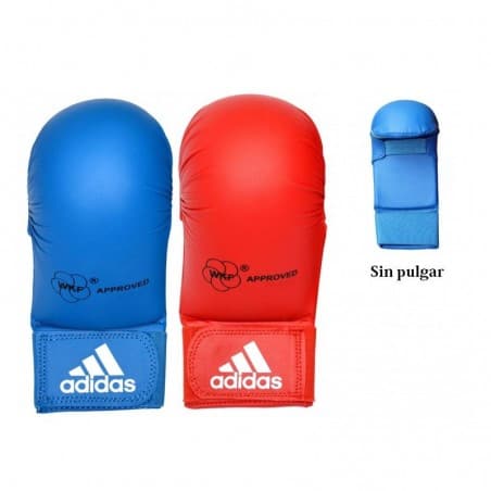 Guantilla Karate ADIDAS KUMITE con pulgar WKF