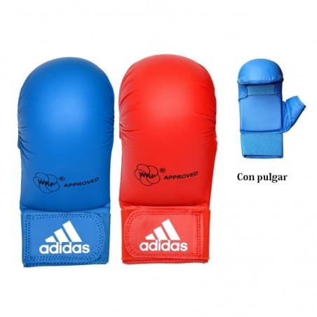 Guantilla Karate ADIDAS KUMITE con pulgar WK