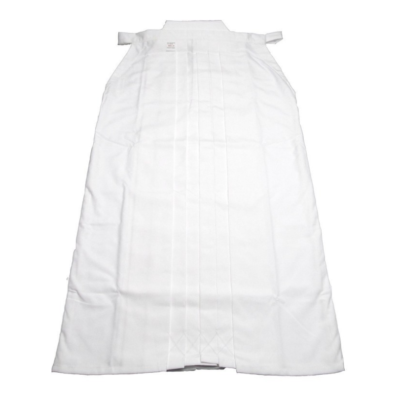 Hakama Blanca Tradicional Femenina para Aikido-Kendo