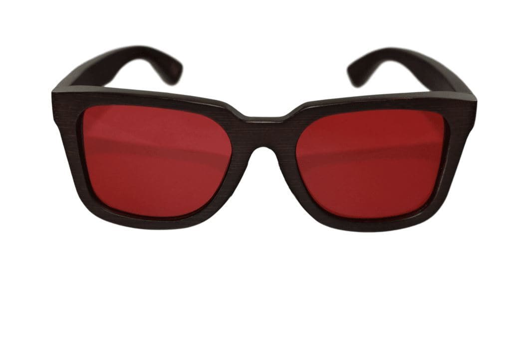 Gafas Madera CANALLAStyle Wood Red Polarized