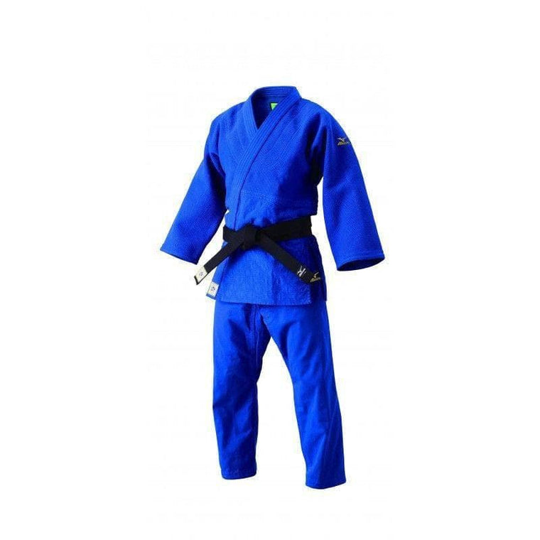 Traje - Judogi MIZUNO YUSHO Kimono Judo Azul IJF 2015