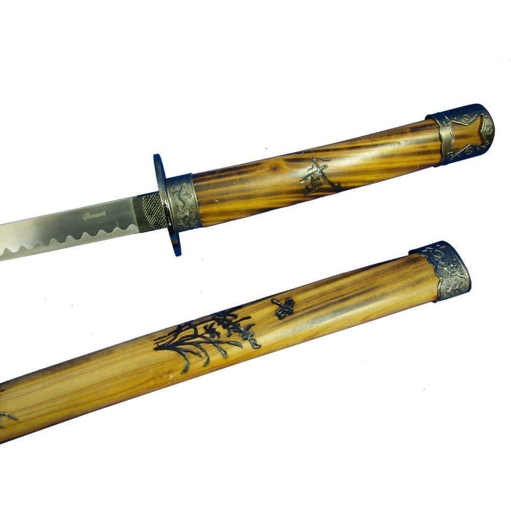 KATANA HOJO UJIMASA ACERO CARBONO CON PEANA