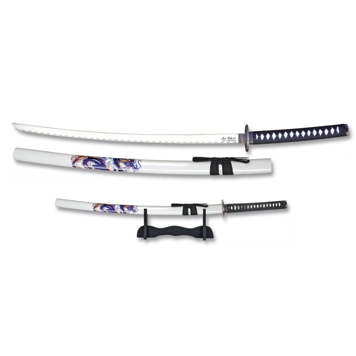 Katana Hojo Masako Acero Carbono con Peana