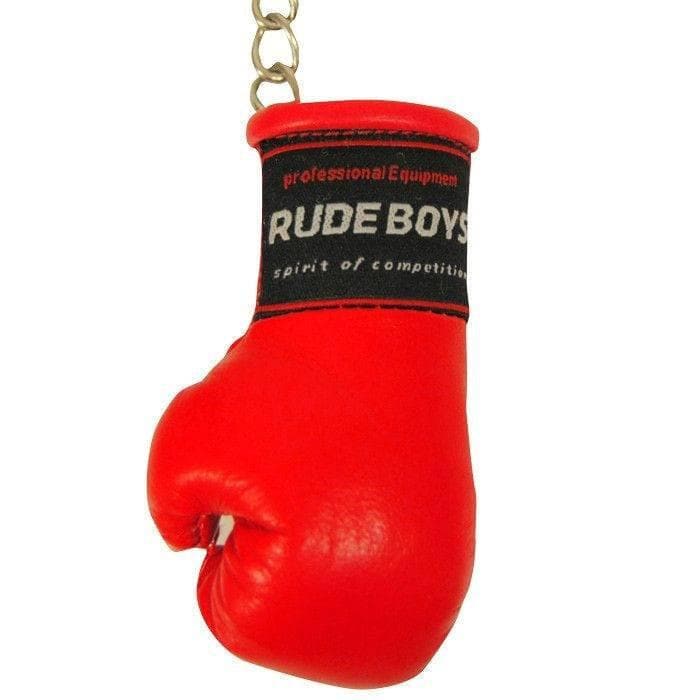 Complemento - Mini Guante Piel Llavero Rude Boys