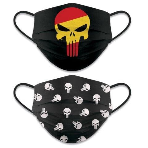 MASCARILLA REUTILIZABLE REVERSIBLE CALAVERA ESPAÑA