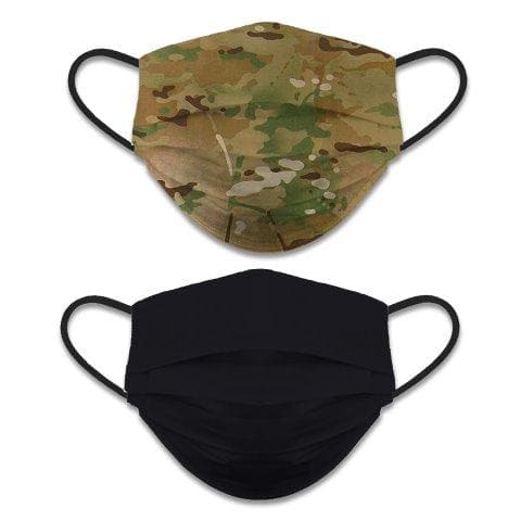 MASCARILLA REUTILIZABLE REVERSIBLE CAMO-NEGRO
