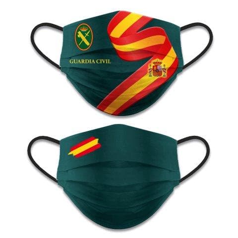MASCARILLA REUTILIZABLE REVERSIBLE Guardia Civil