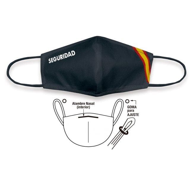MASCARILLA TNT REUTILIZABLE Seguridad