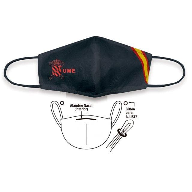 MASCARILLA TNT REUTILIZABLE UME. NO HOMOLOGADA