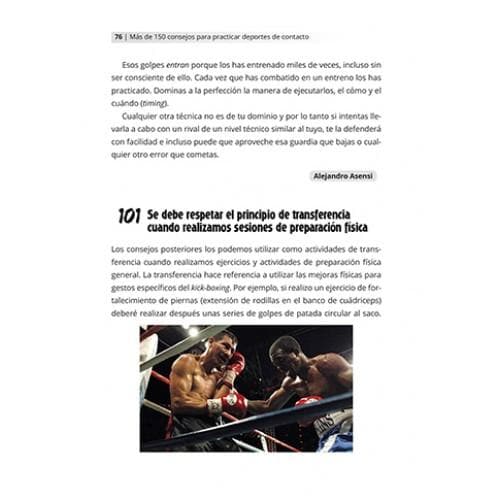 MÁS DE 150 CONSEJOS PARA PRACTICAR DEPORTES DE CONTACTO